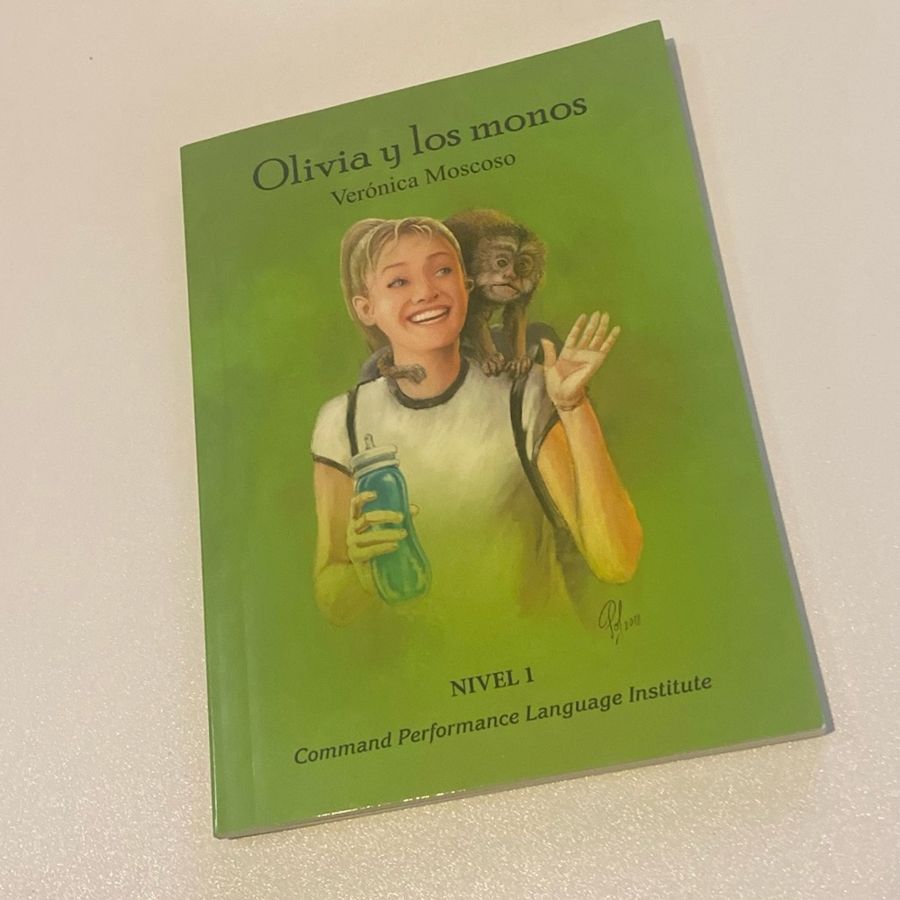 🌴 Olivia y Los Monos - Spanish Level One Book
